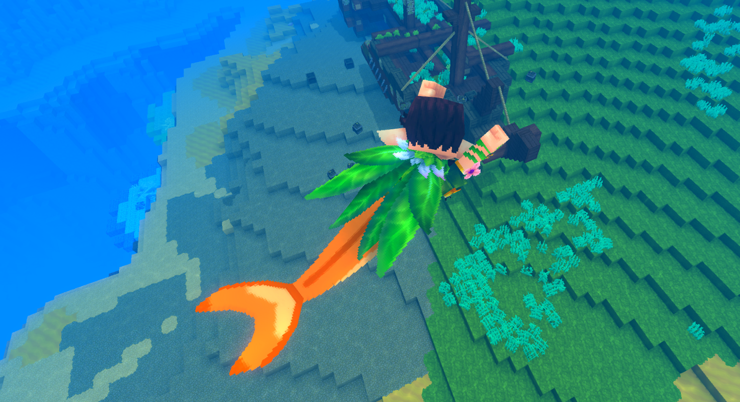 Sneak Peak (2) of Mermaid model v2