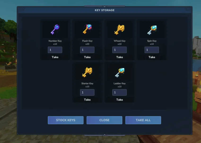 key storage