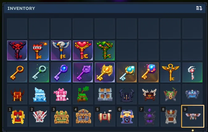 all key / crates